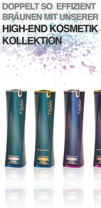 Doppelt so effizient br&auml;unen mit unserer High-End Kosmetik Kollektion